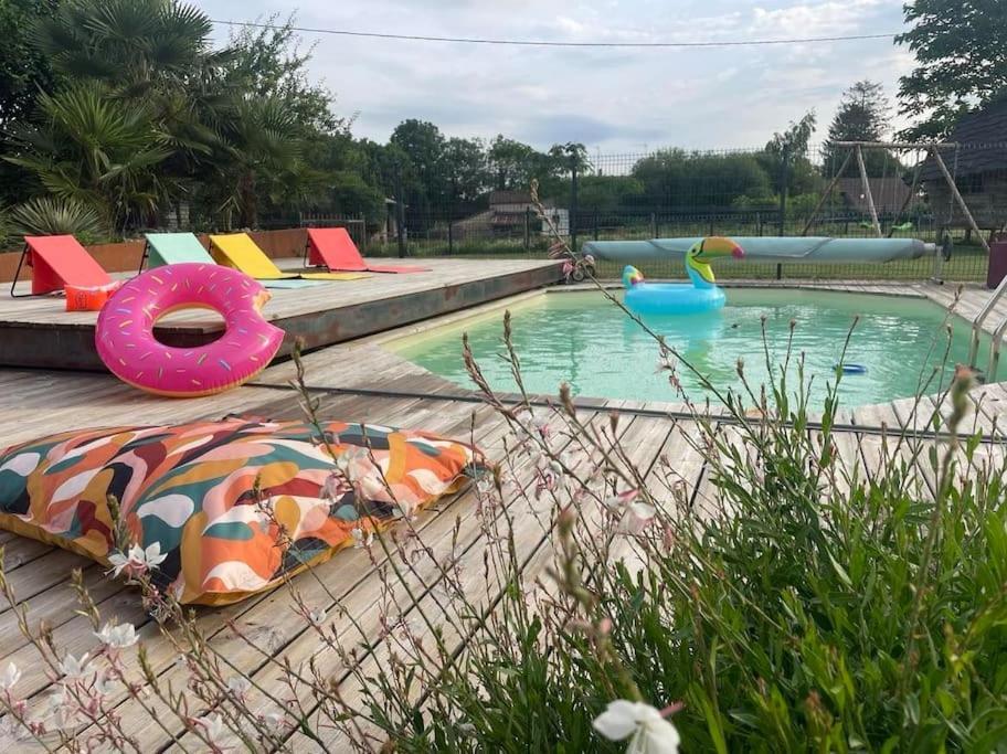 Gite La Vie En Couleur 14 Personnes Saint-Paul-en-Gâtine Exteriér fotografie